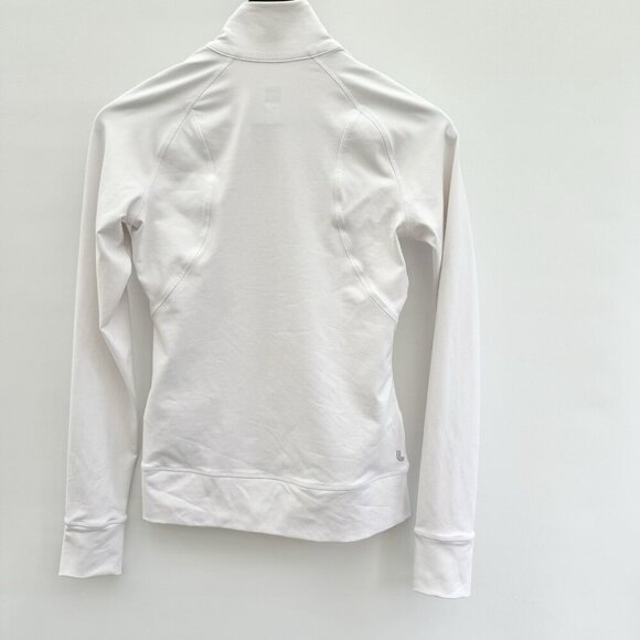 Lolë White Athletic Full Zip Jacket Size XS - Picture 2 of 16